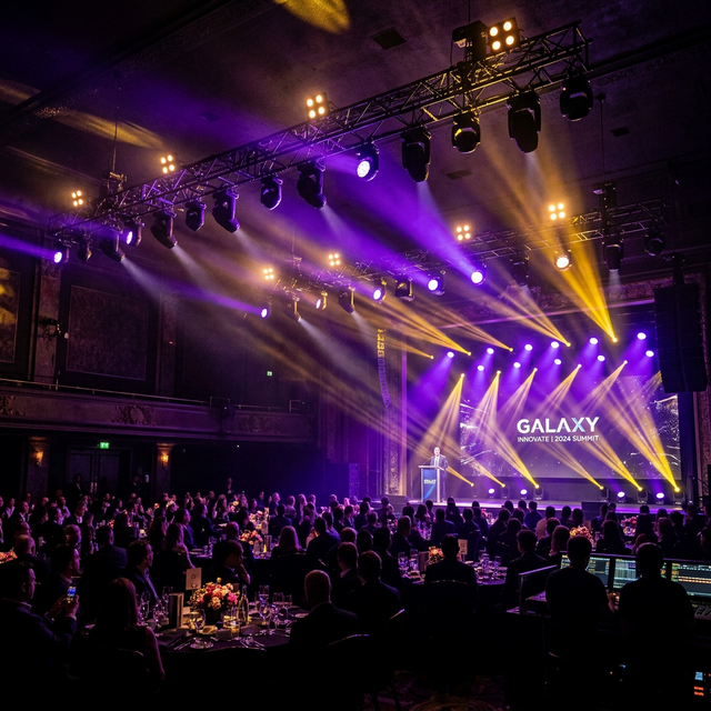 Iluminação profissional para eventos